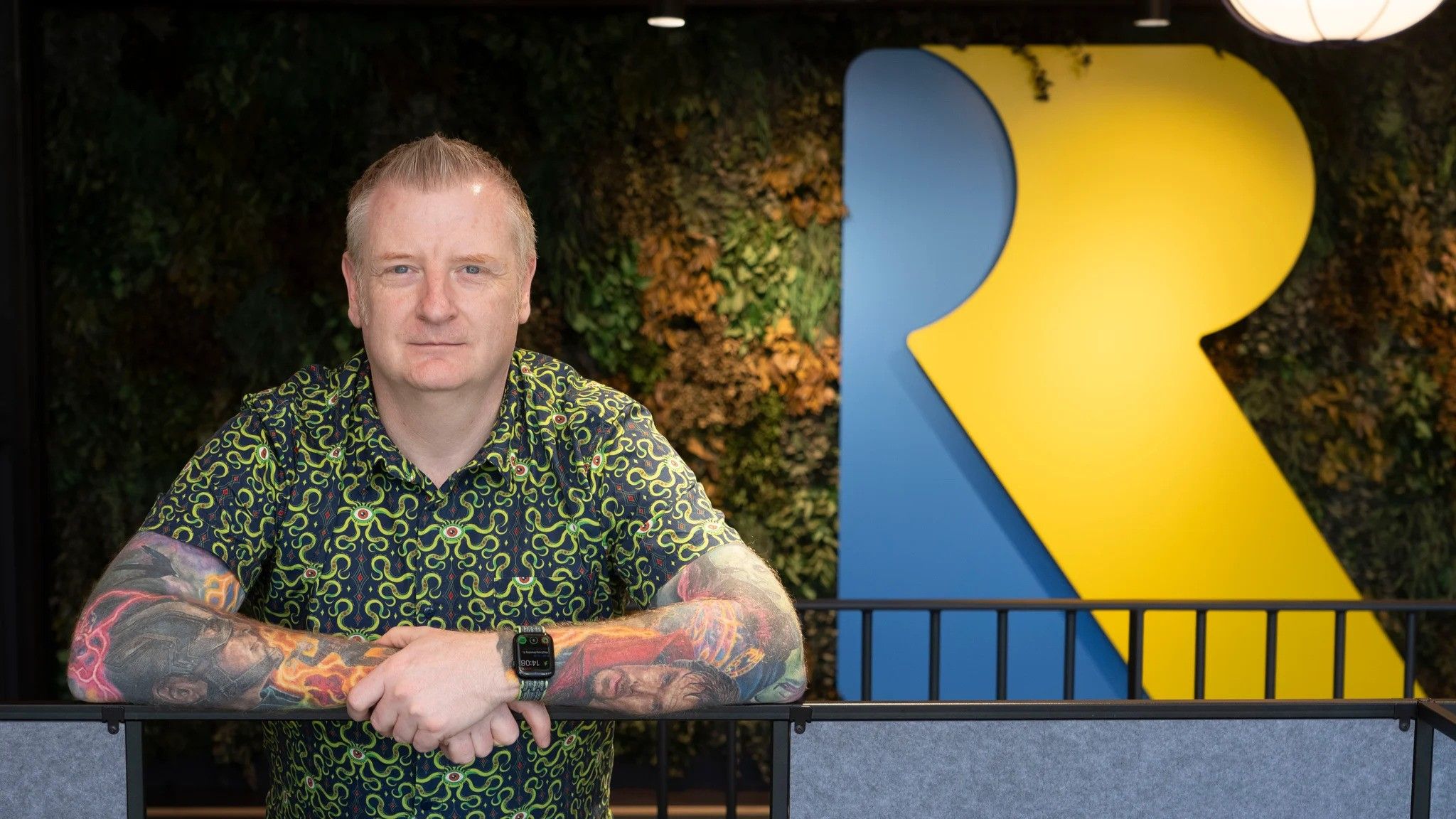 Craig Duncan, head of Xbox Game Studios, photographed during his tenure at Rare