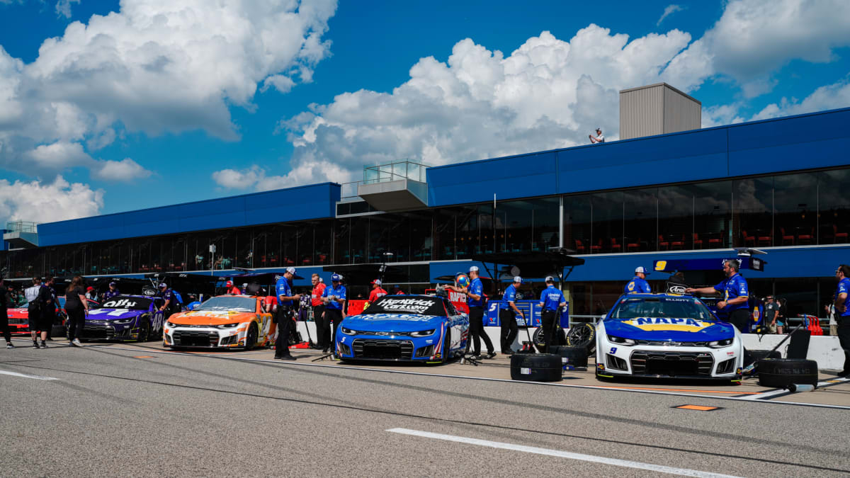 Denny Hamlin earns his 50th NASCAR Cup Series career pole position at Michigan International Speedway 2026