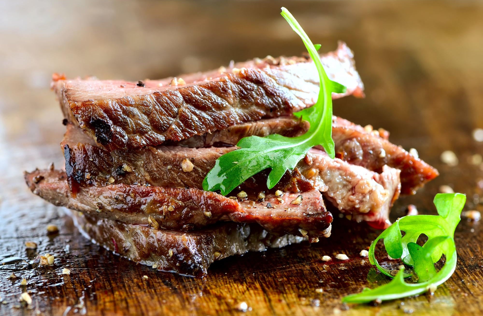 Grilled lean pork and meat on a plate representing animal-based protein sources tested in Purdue University amino acid study