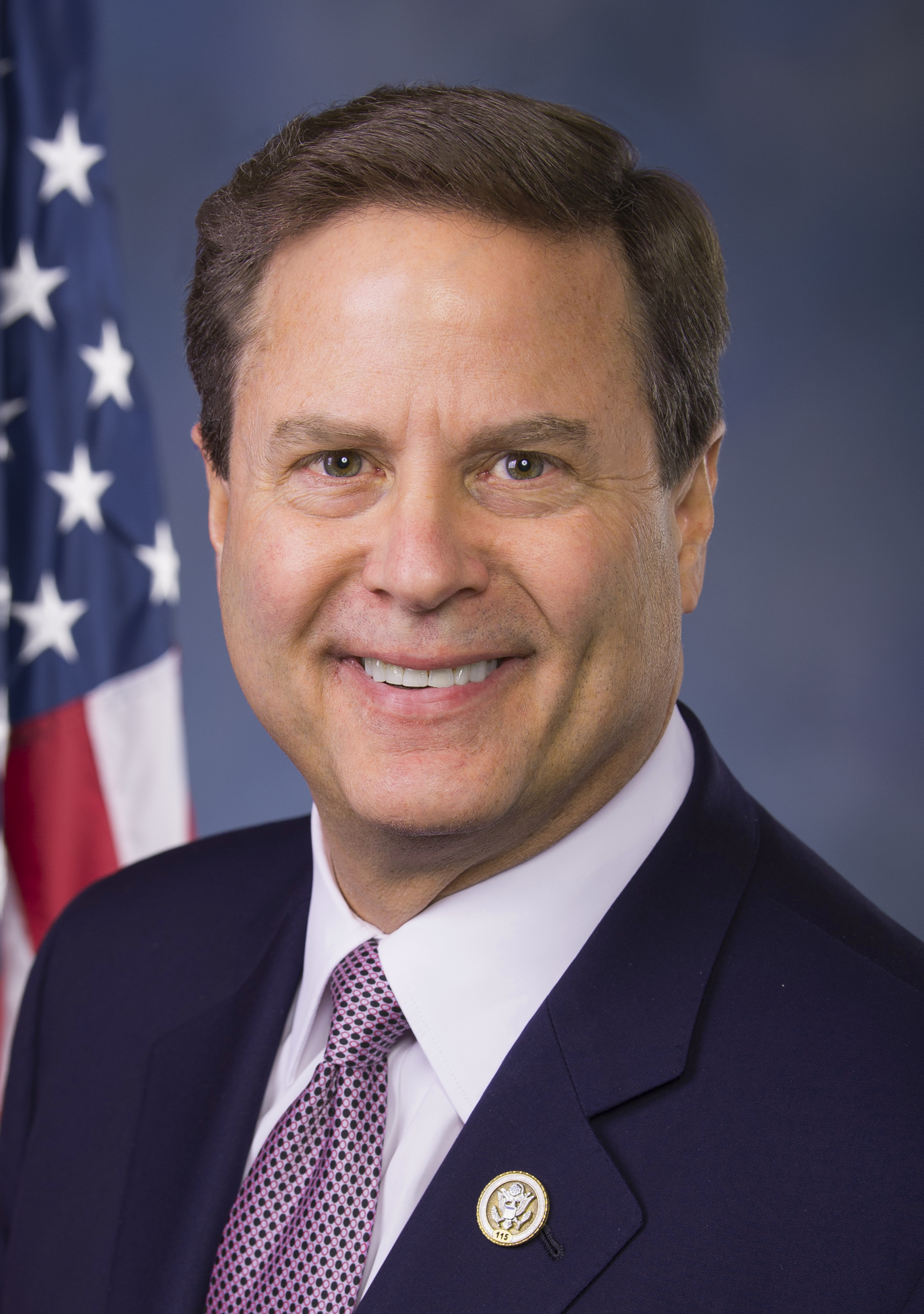 Representative Donald Norcross of New Jersey, sponsor of the Faster Labor Contracts Act, in his official congressional portrait
