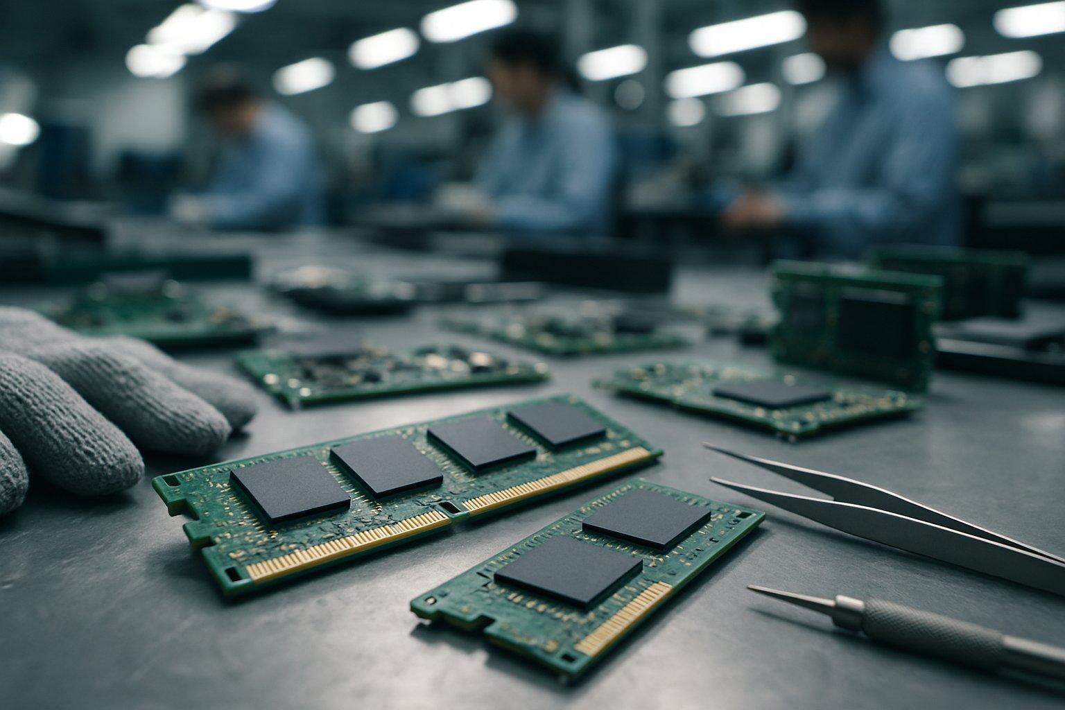 DRAM and NAND memory chips affected by rising AI demand