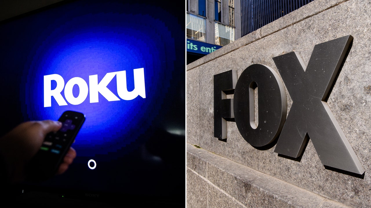 Fox Corporation and Roku logos merger announcement June 2026