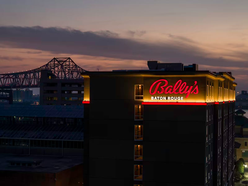 Bally's Baton Rouge land-based casino after $140 million renovation in December 2025