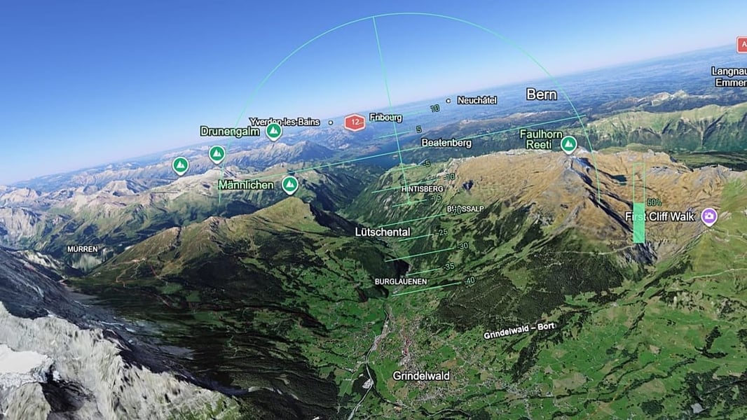 Google Earth web browser flight simulator showing 3D satellite imagery interface launched June 2026