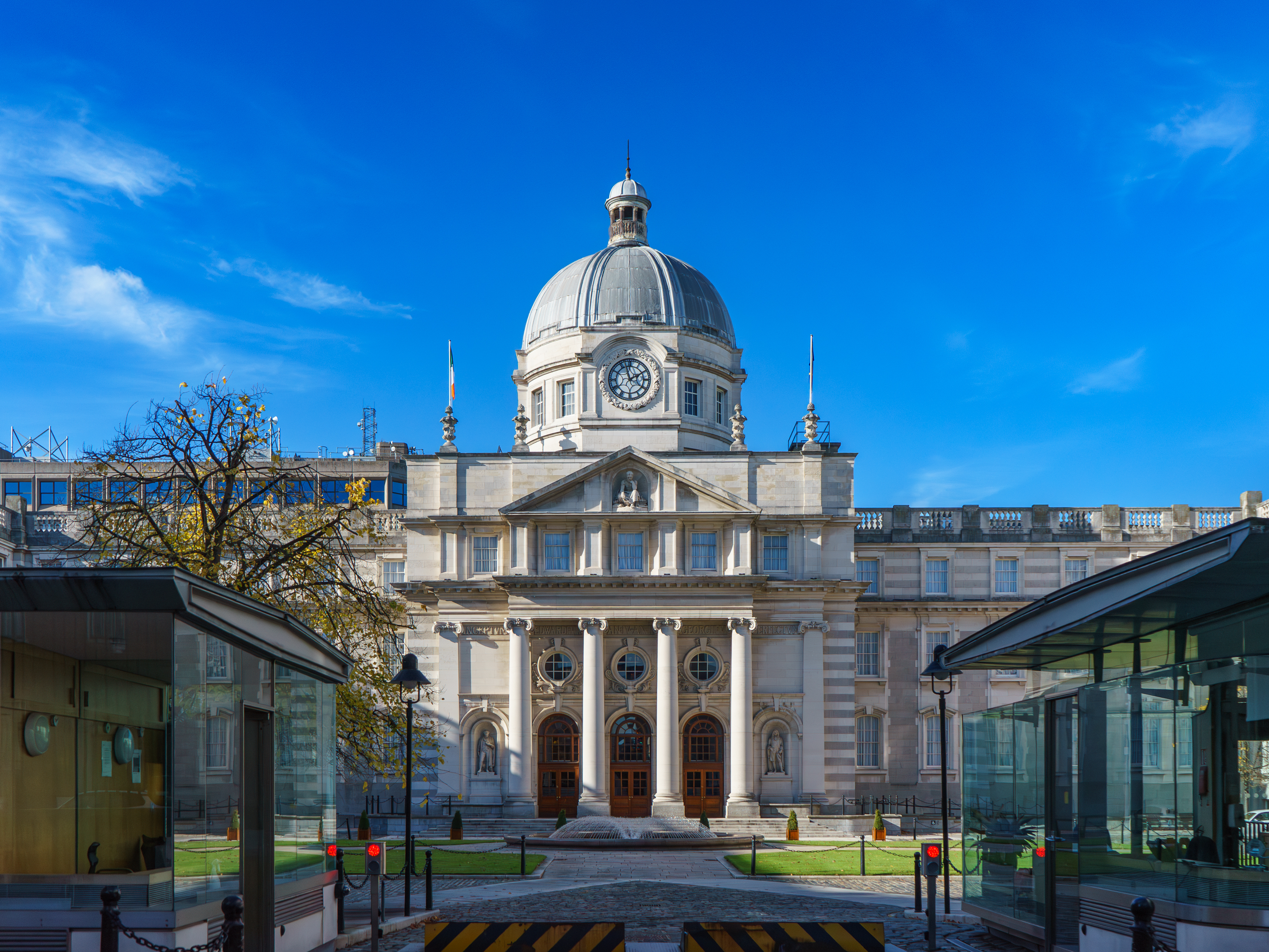 The Irish Government Buildings in Dublin, where Kaja Kallas met Taoiseach Micheal Martin