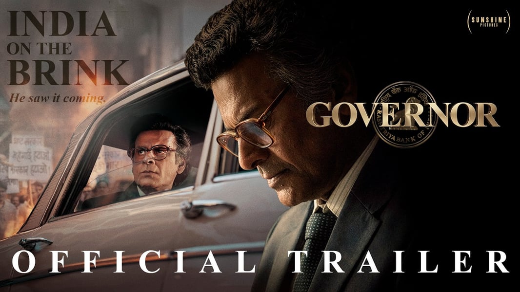 Governor The Silent Saviour starring Manoj Bajpayee as RBI Governor official trailer