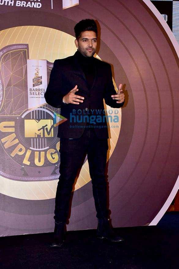 Singer Guru Randhawa at the launch of MTV Unplugged Season 8