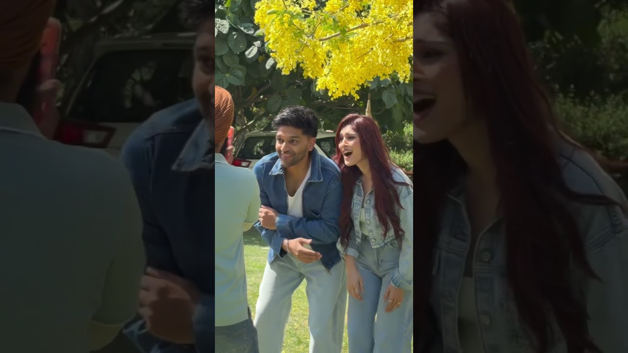Singer Guru Randhawa in a frame from his music video SHKINI