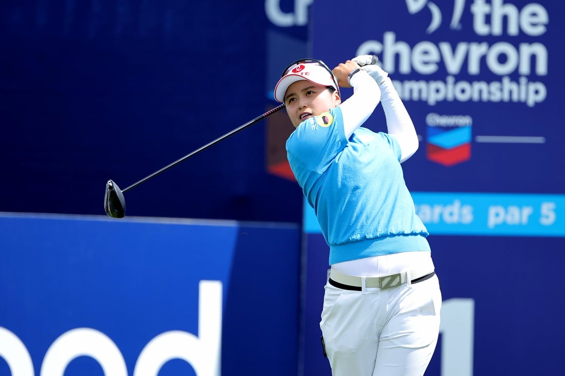 Hye-Jin Choi at the 2026 Dow Championship at Midland Country Club in Michigan