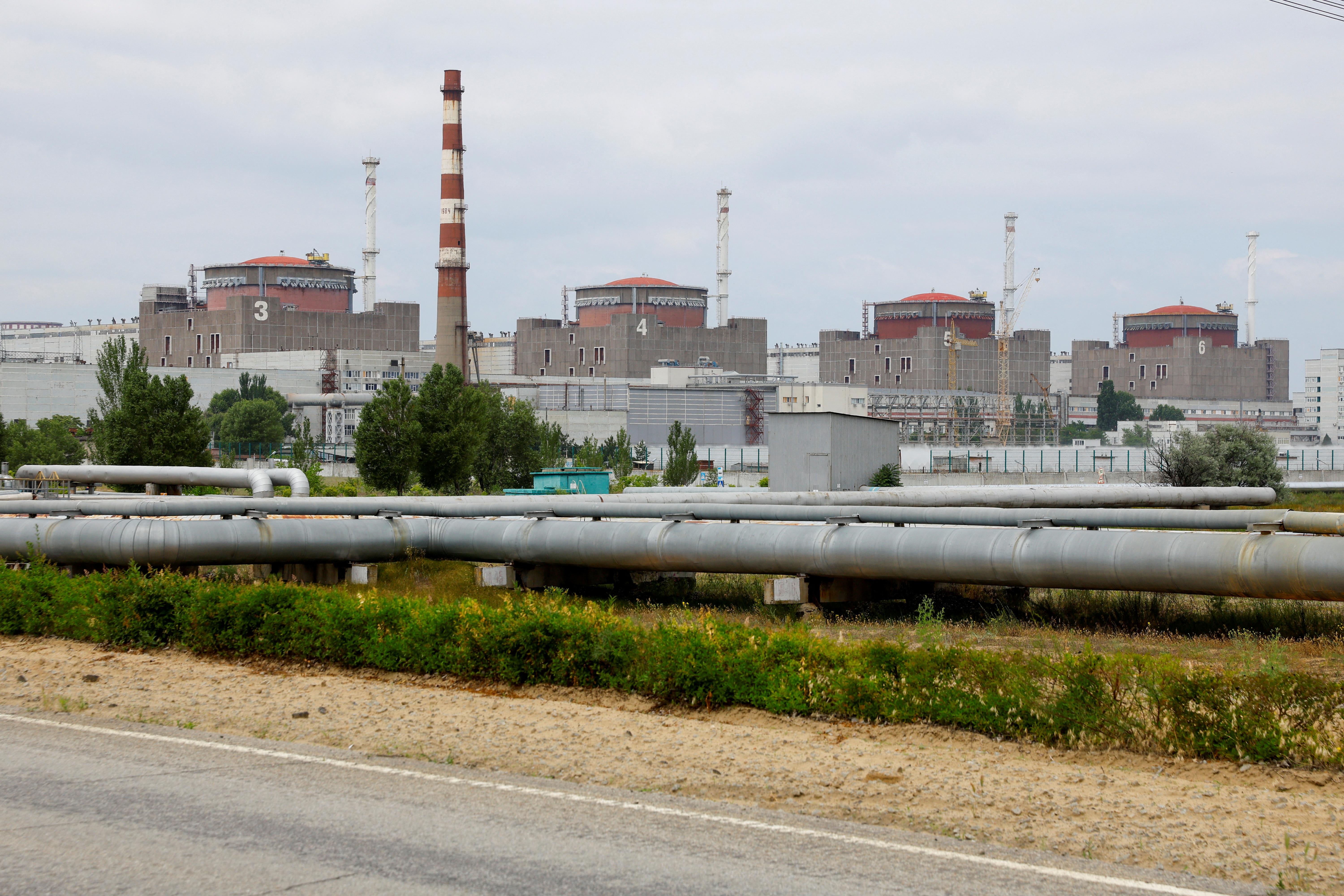IAEA Director General Rafael Grossi at Vienna headquarters addressing Zaporizhzhia nuclear safety