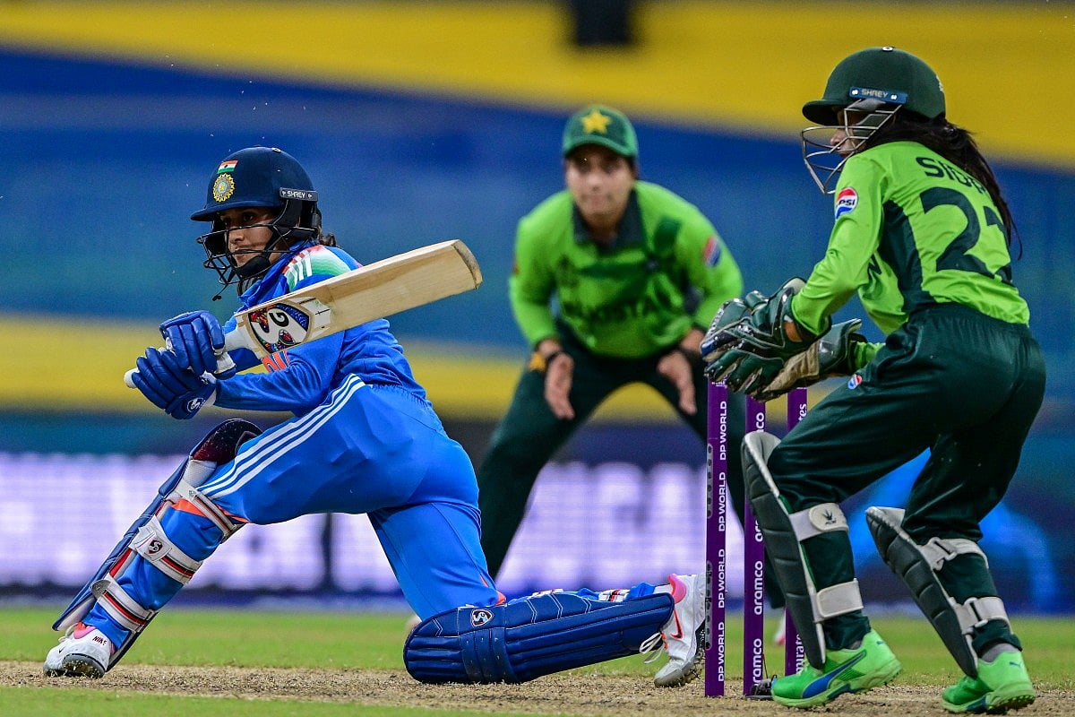 Jemimah Rodrigues batting against Pakistan in ICC Women Cricket World Cup 2025 Colombo October 2025