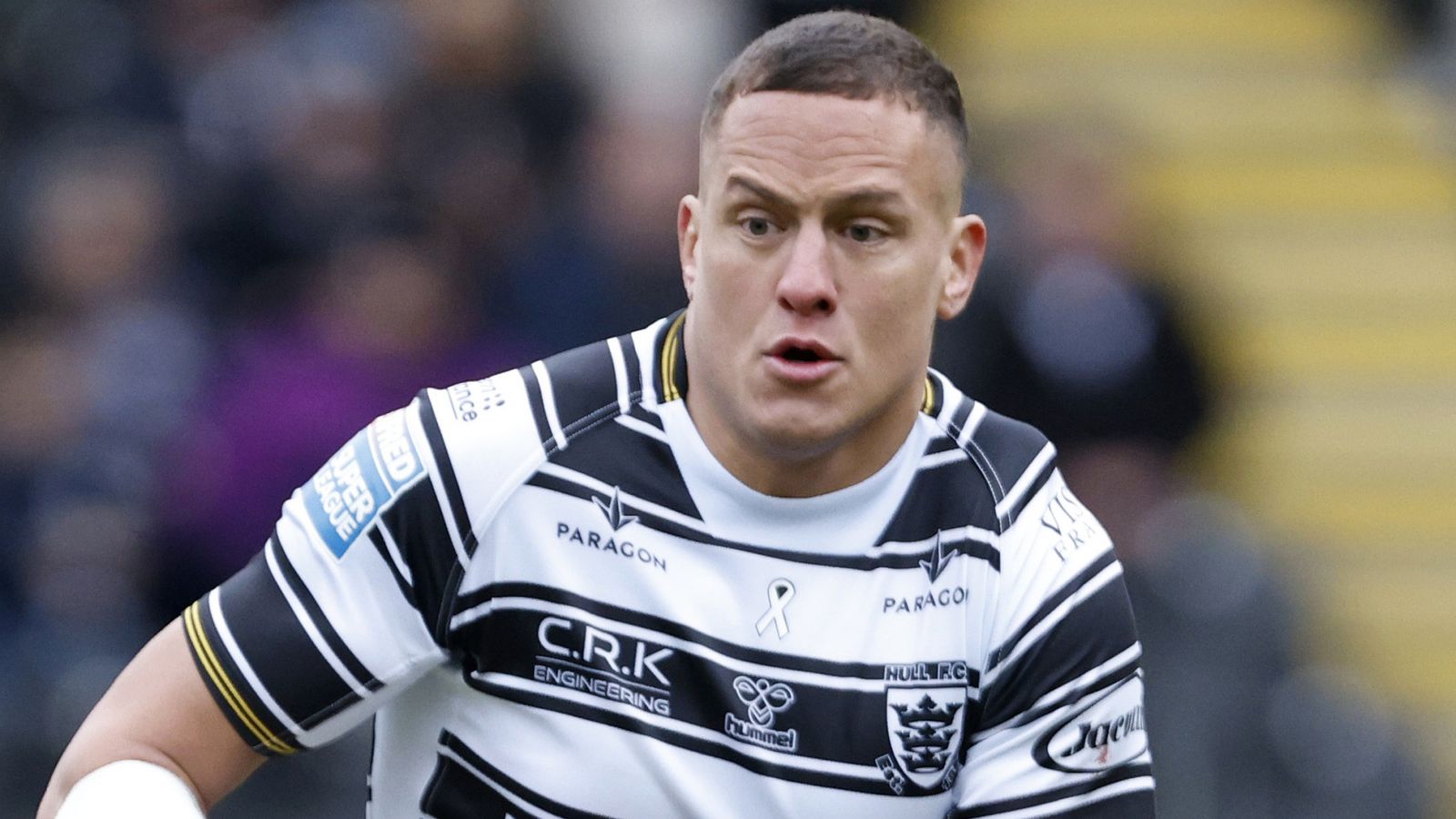 Rugby league forward Kane Evans during his playing career with Hull FC