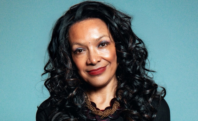 Kanya King CBE speaking at the MOBO Awards 2025 at Utilita Arena Newcastle upon Tyne