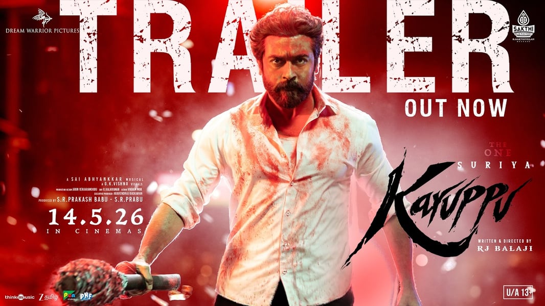 Suriya in Karuppu, Tamil fantasy action film now on Amazon Prime Video