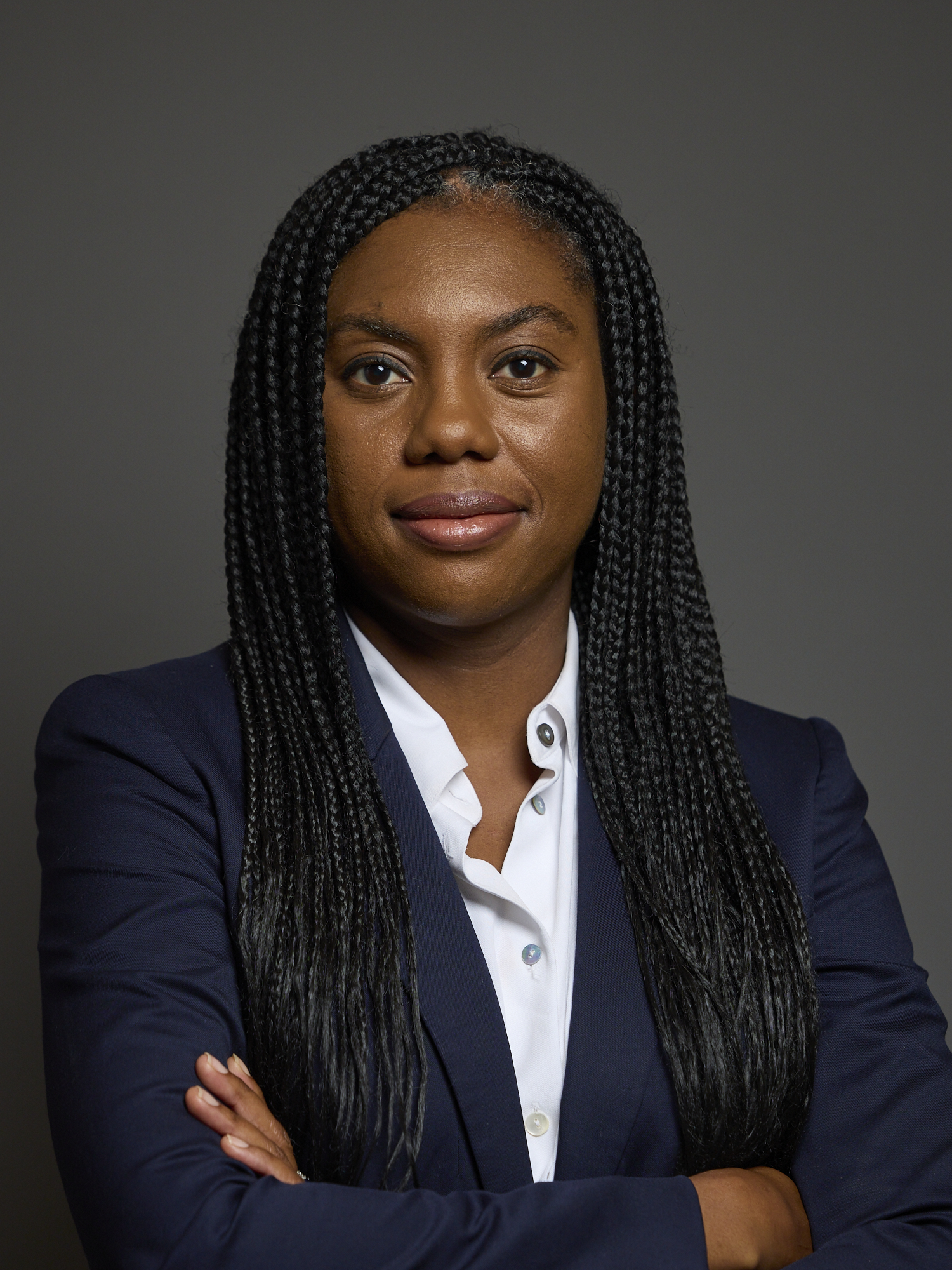 Kemi Badenoch, the UK Conservative leader who pledged to scrap the Public Sector Equality Duty, in her official portrait