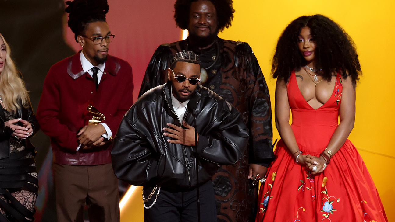 Kendrick Lamar and SZA at the 2026 Grammy Awards, with their collaboration luther nominated for Video of the Year at the BET Awards