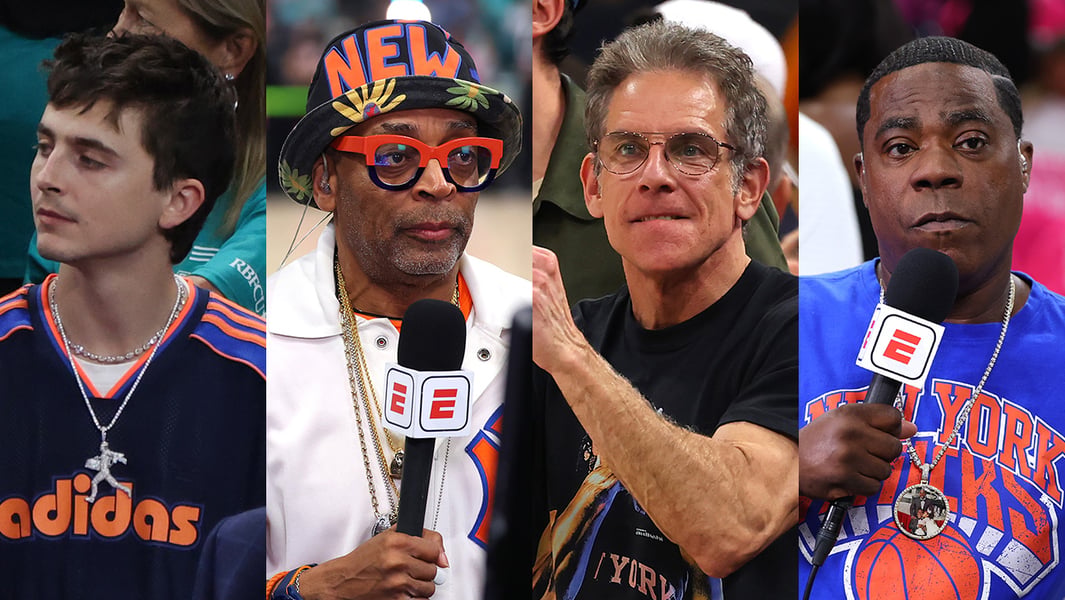 Celebrities at the 2026 NBA Finals between the New York Knicks and San Antonio Spurs