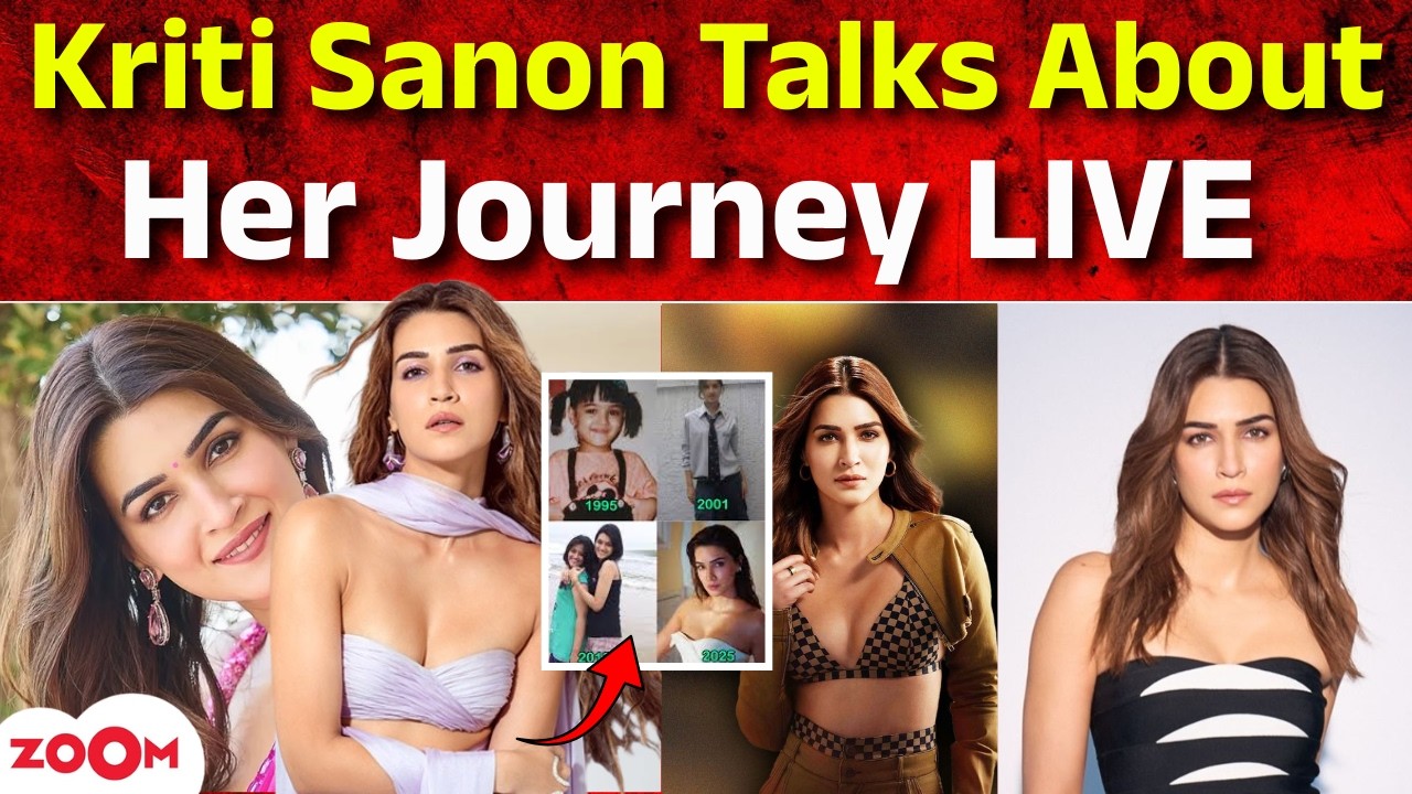 Kriti Sanon speaking at an event in 2026