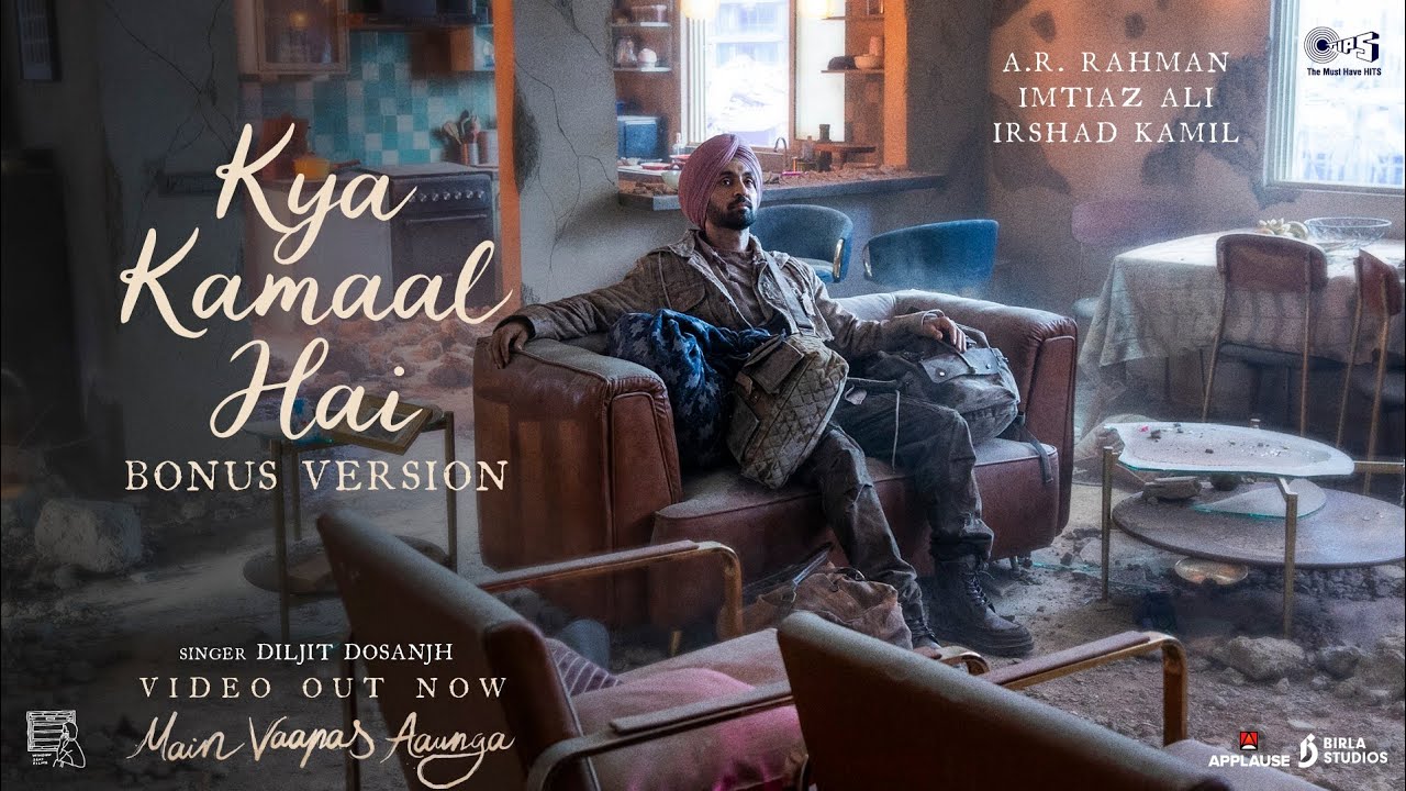 Artwork for the bonus version of Kya Kamaal Hai, the Diljit Dosanjh and A.R. Rahman song dedicated to refugees