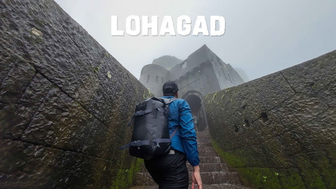 Lohagad Fort near Lonavala in Maharashtra, where Ketan Agarwal was allegedly pushed to his death on June 18, 2026