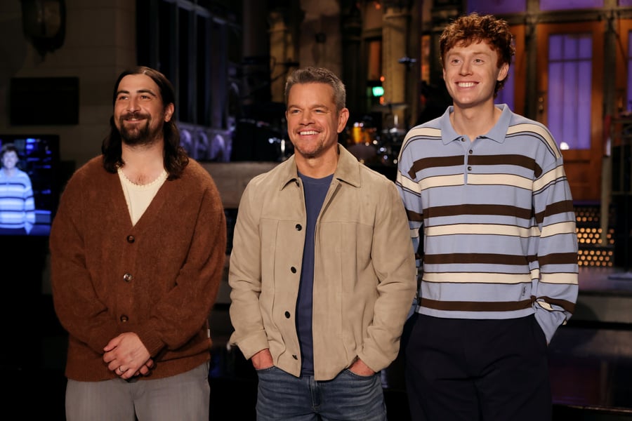 Matt Damon photographed in 2026 via The Hollywood Reporter