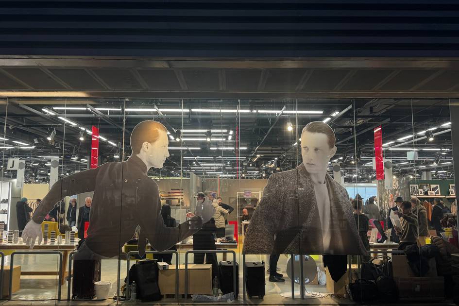 Men's fashion runway look representing the SS27 season opening at Pitti Uomo 110 and Milan Fashion Week June 2026