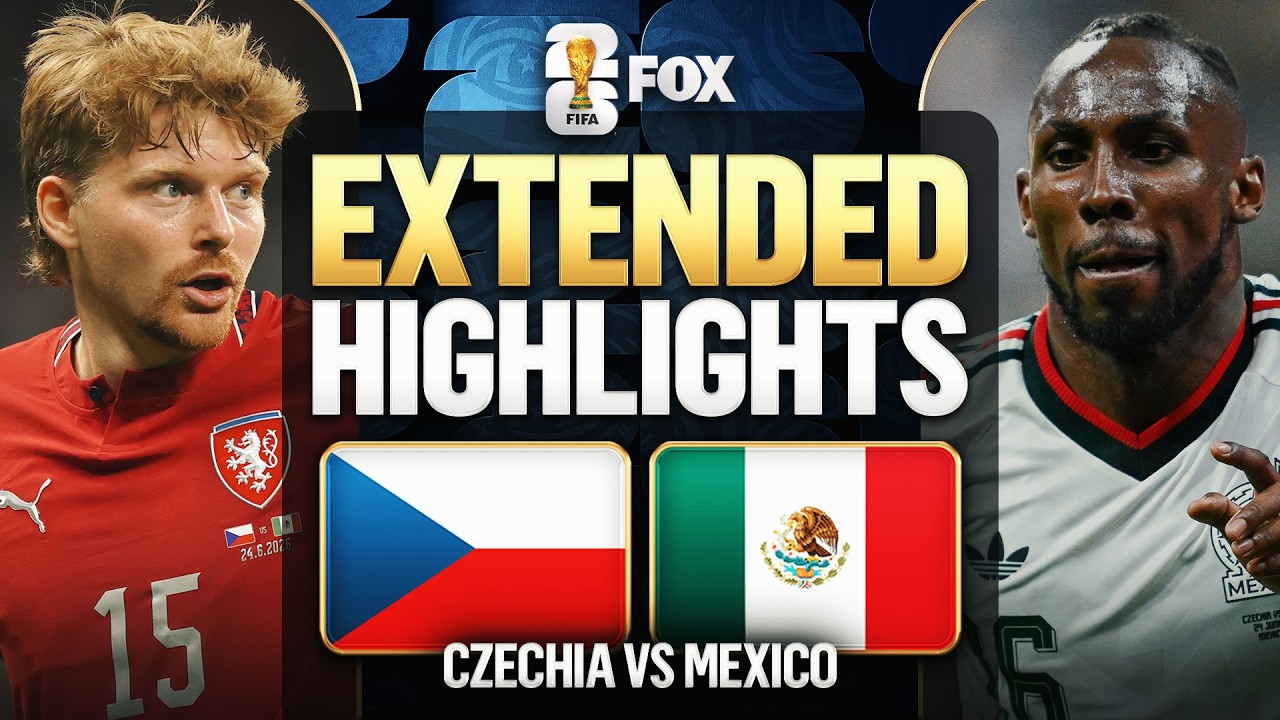 Mexico players celebrate their 3-0 win over Czech Republic to sweep Group A at the 2026 FIFA World Cup