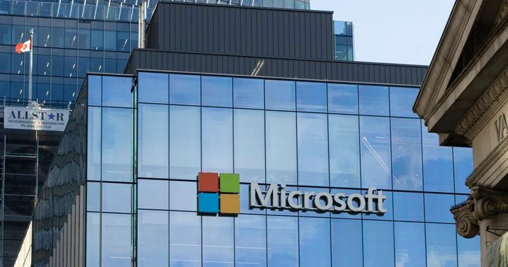 Microsoft Azure data center infrastructure supporting the company's AI expansion, with capital expenditure projected at $190 billion in fiscal 2026