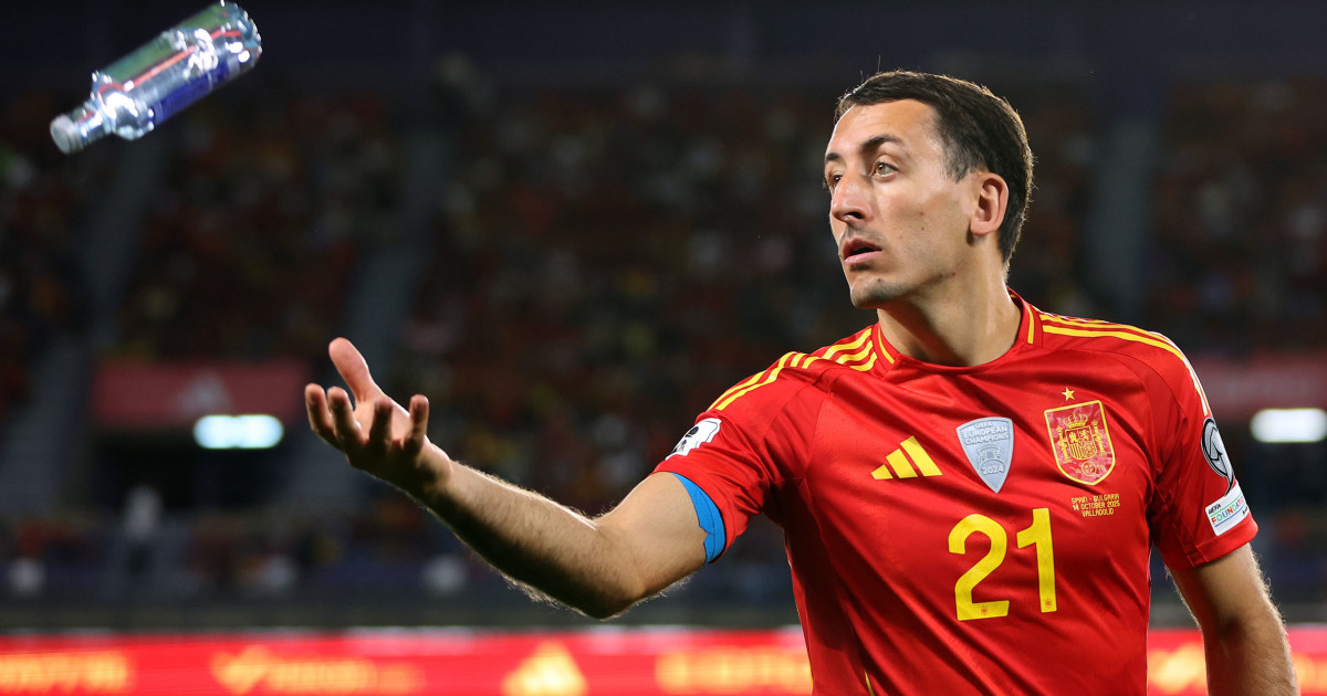 Mikel Oyarzabal of Spain in action during a FIFA World Cup 2026 qualifying match