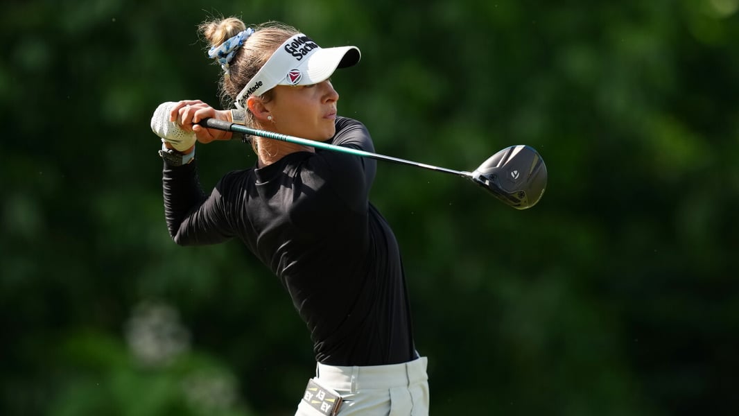 Nelly Korda during the Kroger Queen City Championship presented by P&G 2026