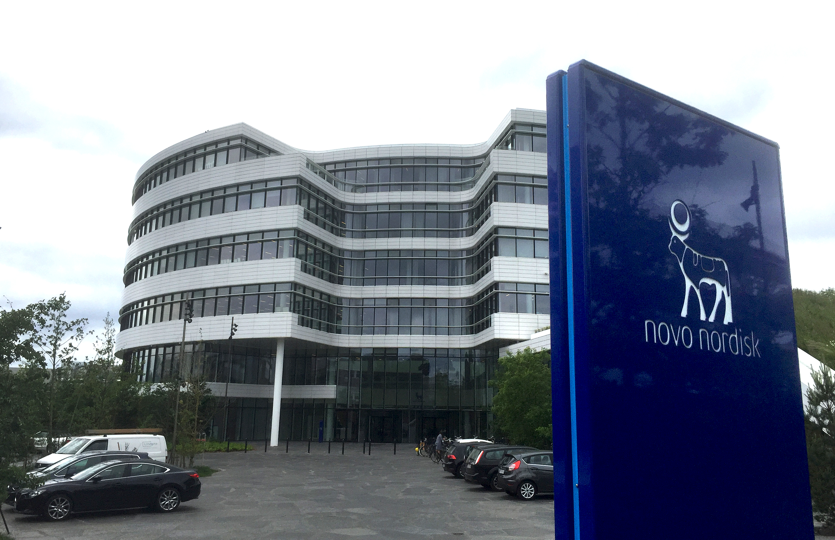 Novo Nordisk's headquarters building in Denmark, home of the Wegovy pill leading the GLP-1 oral market