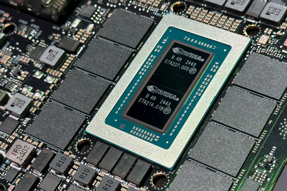 An Nvidia Grace Blackwell AI superchip, the kind Taiwan may further restrict from export to China