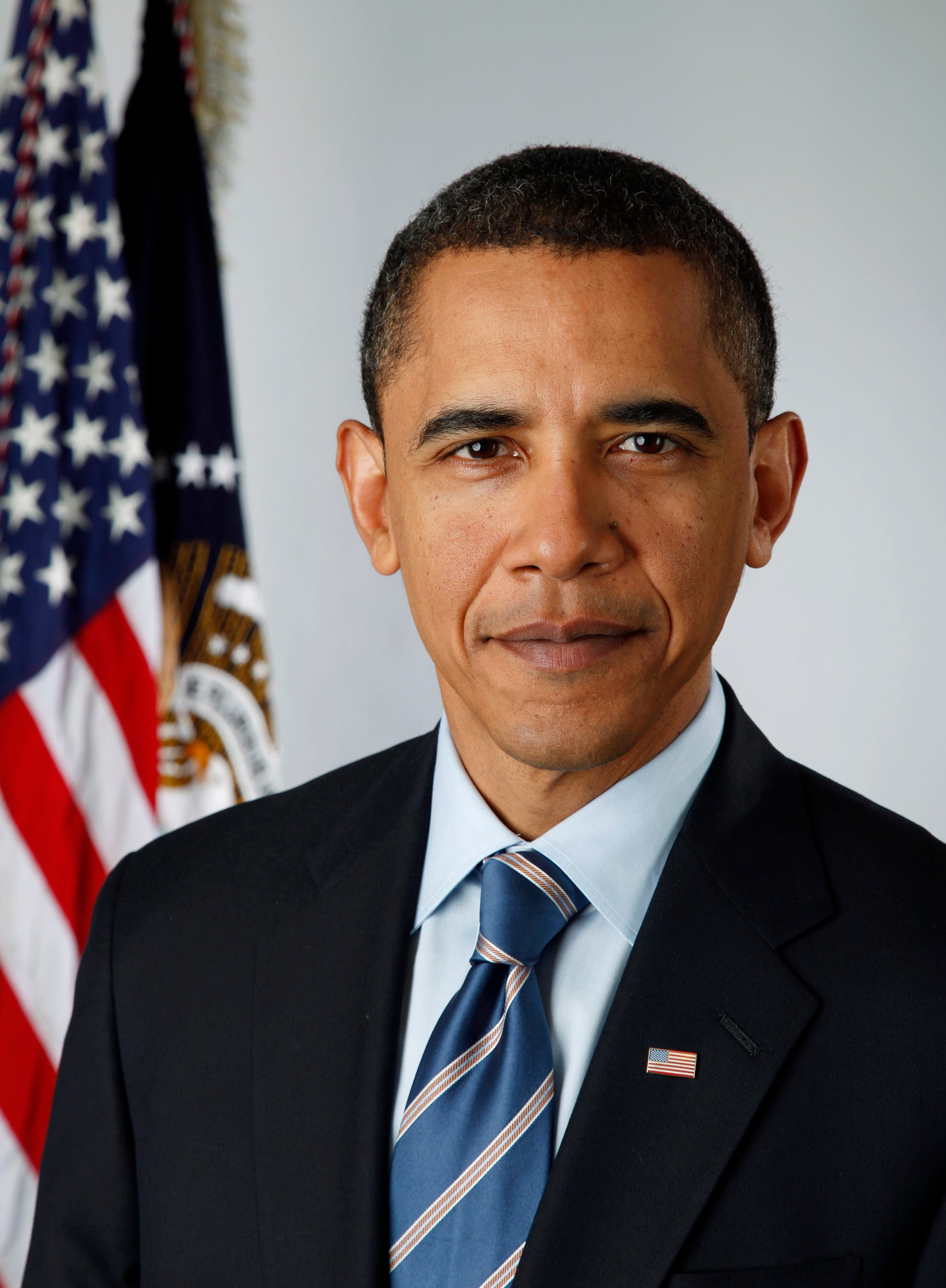 Barack Obama, co-executive producer of HBO's Life Larry and the Pursuit of Unhappiness through Higher Ground Productions