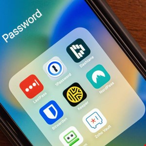 Password manager security vulnerability concept showing locked vault and encryption keys