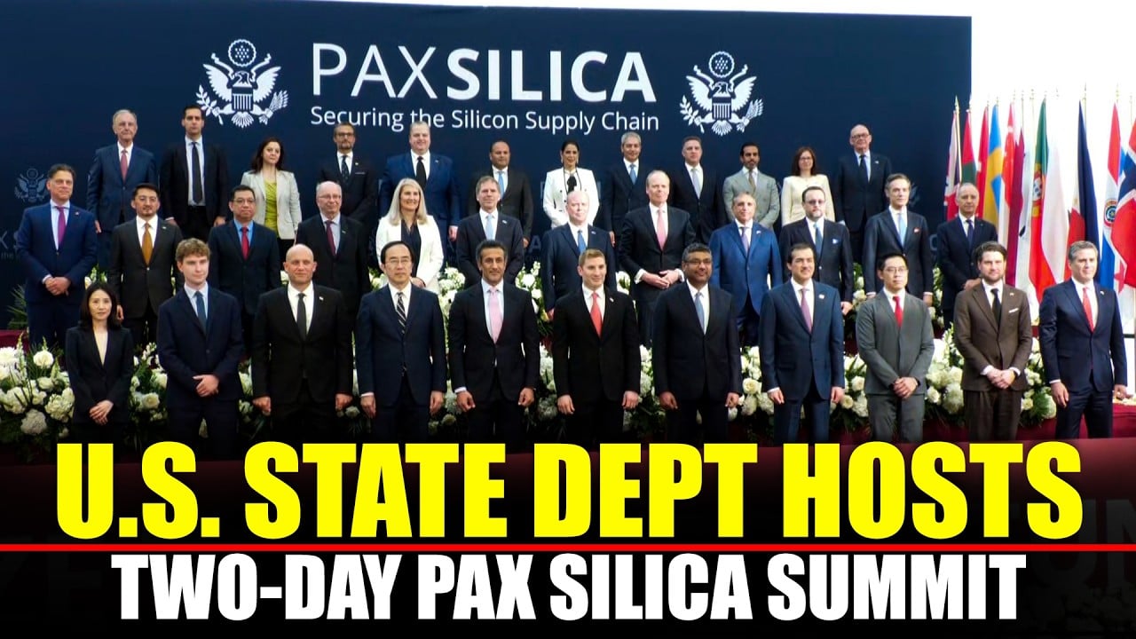 US State Department hosts the second Pax Silica Summit in Washington on June 25-26, 2026