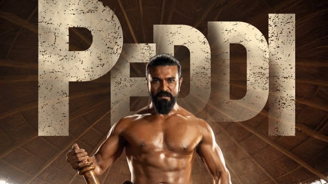Ram Charan and Janhvi Kapoor in Peddi, the Buchi Babu Sana sports drama released June 4