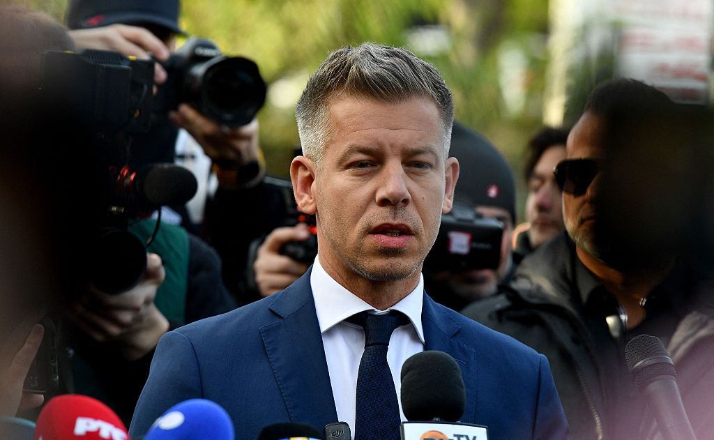 Hungarian Prime Minister Péter Magyar at press conference on Ukraine EU accession cluster deal