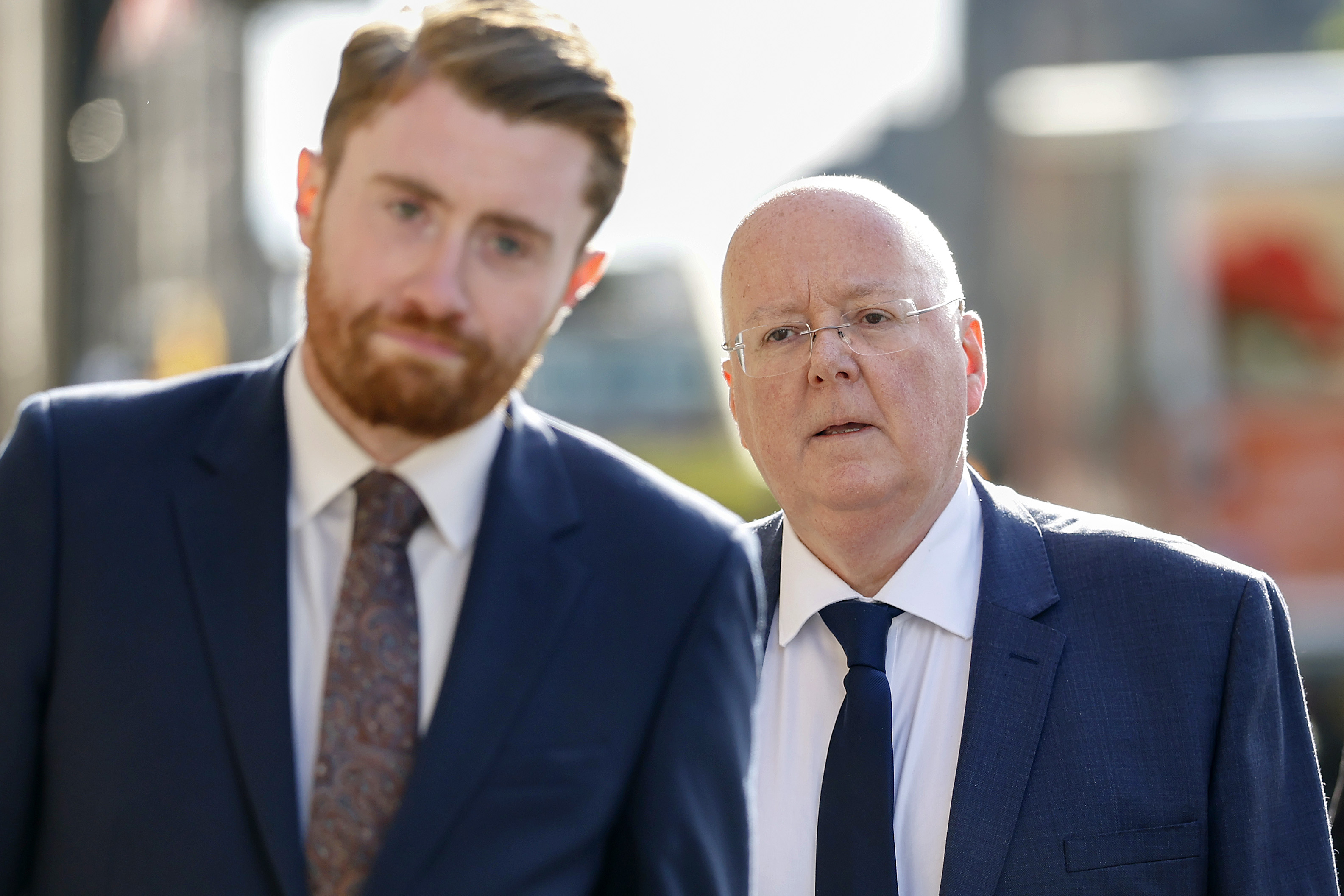 Peter Murrell arrives at Edinburgh High Court on May 25 2026 to plead guilty to SNP embezzlement charges