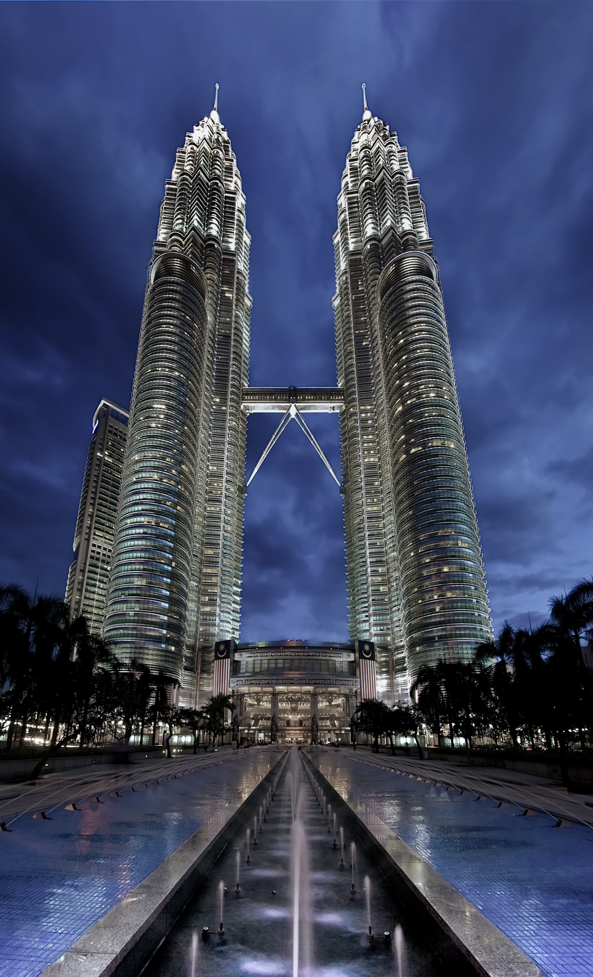 The Petronas Towers in Kuala Lumpur, headquarters of the Malaysian state energy company supplying Japan through 2048