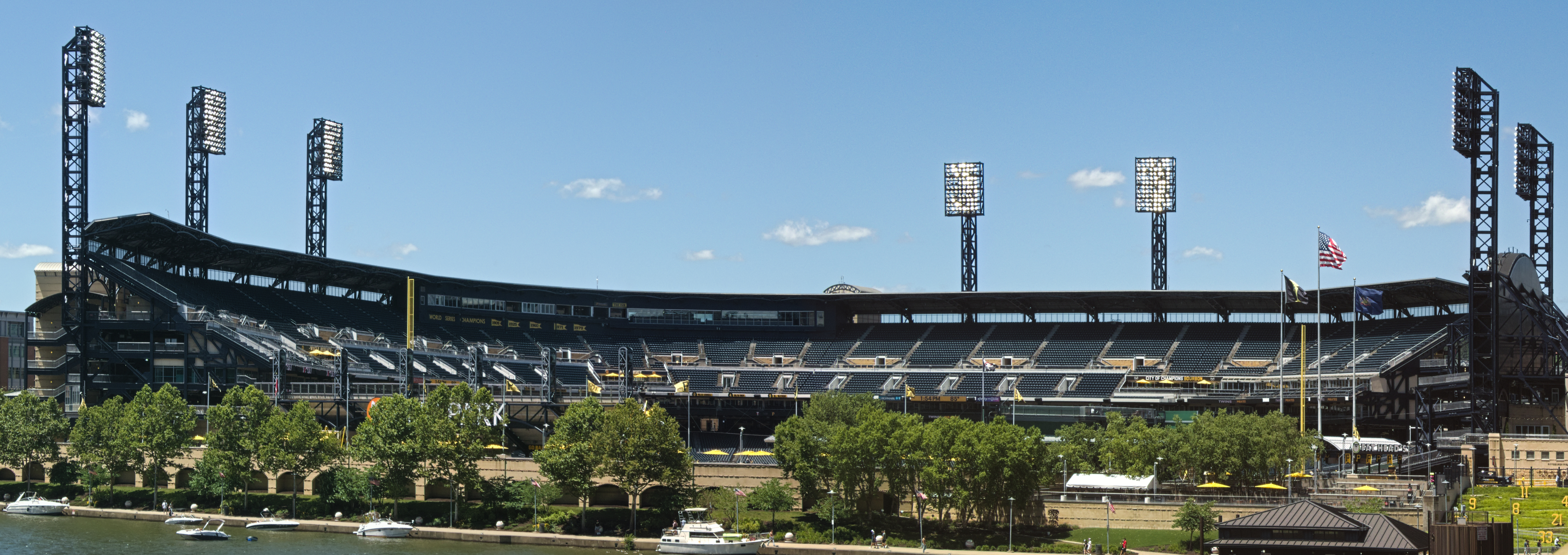 PNC Park in Pittsburgh, home of the Pirates, where Paul Skenes faced the Marlins
