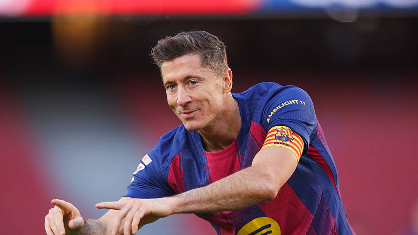 Robert Lewandowski, the striker linked with a move to MLS side Chicago Fire
