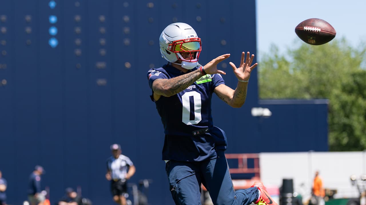 New England Patriots linebacker Robert Spillane at mandatory minicamp 2026 at Gillette Stadium
