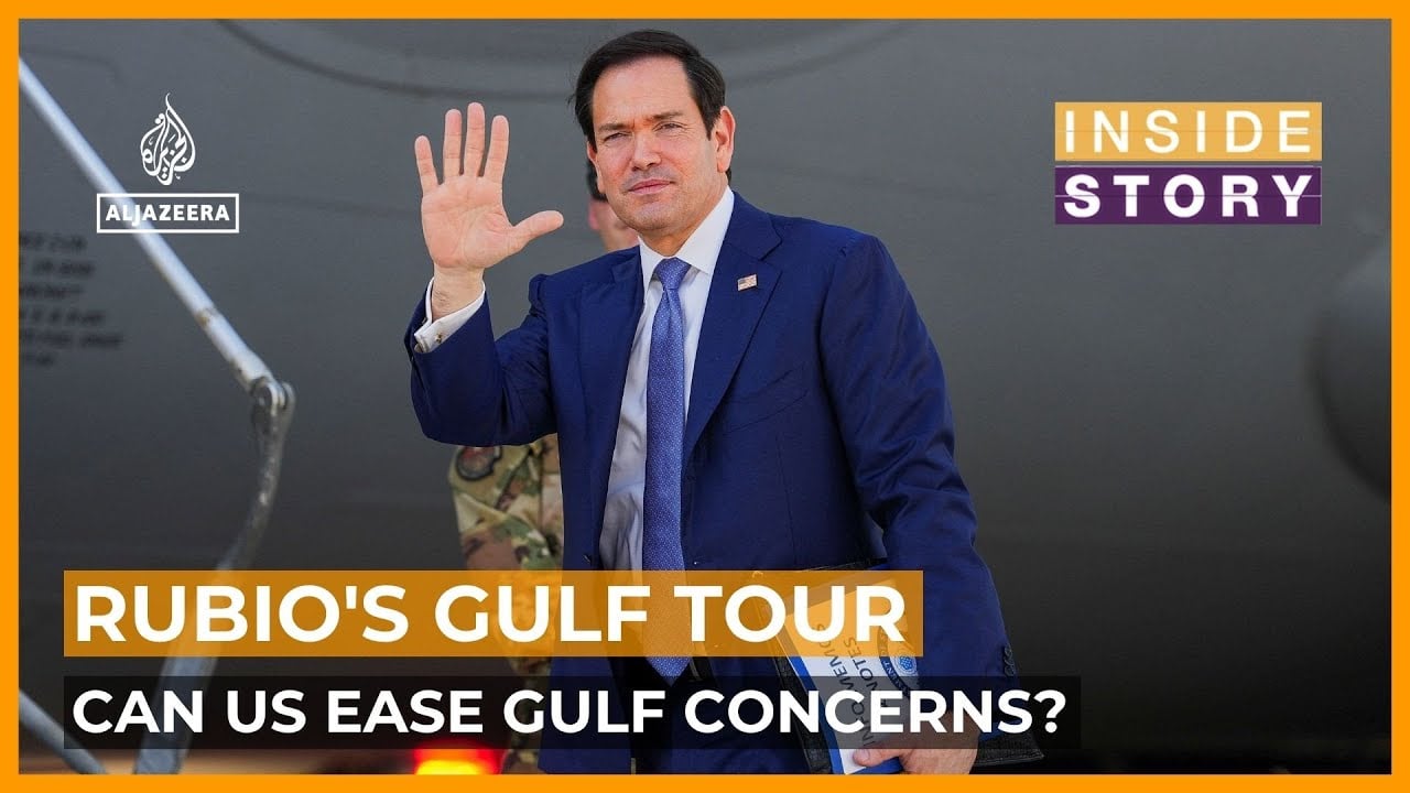 Secretary of State Marco Rubio visits Gulf allies to reassure them about the US-Iran peace deal framework