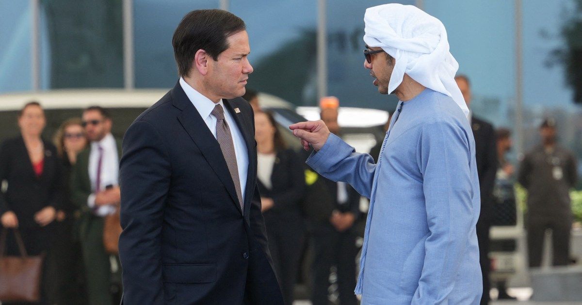 US Secretary of State Marco Rubio during his Gulf tour on the US-Iran deal
