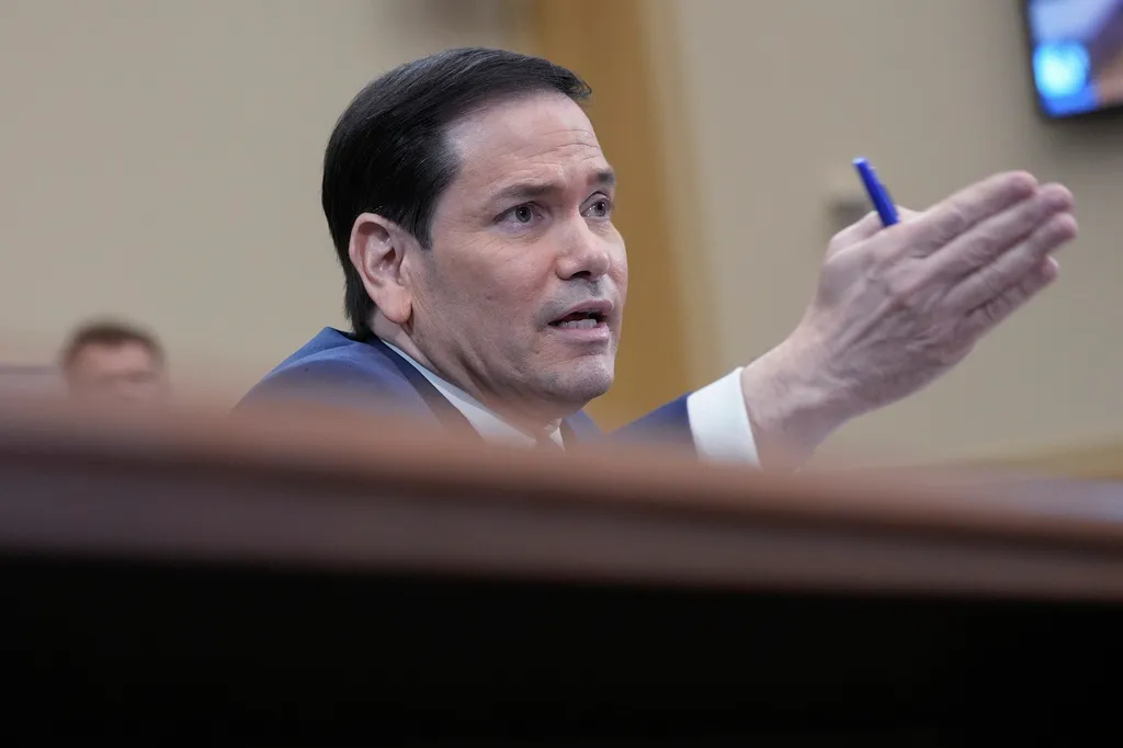 US Secretary of State Marco Rubio testifies before the House Foreign Affairs Committee on Ukraine negotiations, June 3, 2026