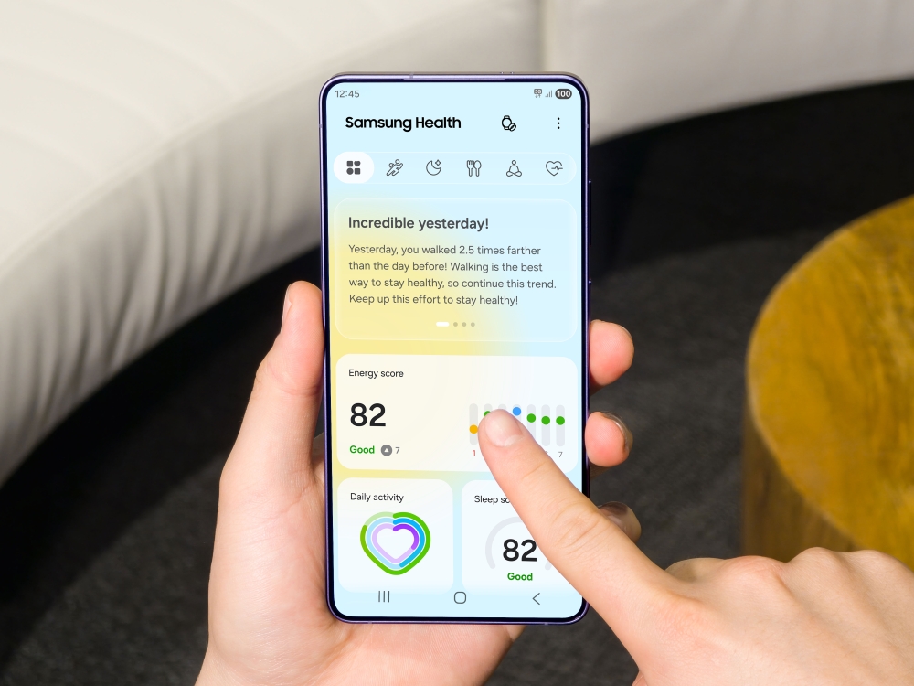 Samsung Health app redesign AI-powered interface for Galaxy Watch 9