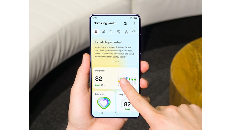 Samsung Health AI-powered Galaxy Watch health companion interface
