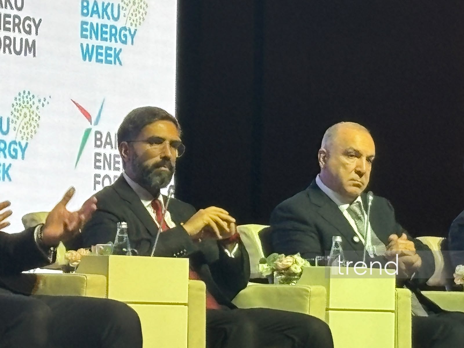 SOCAR President Rovshan Najaf speaking at Baku Energy Week 2026 Azerbaijan energy deals