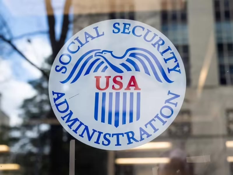 Social Security Administration Building Payroll Tax Funding Debate 2026 The Social Security Administration headquarters in Woodlawn Maryland as Congress debates lifting the payroll tax cap to stabilize the retirement trust fund before the 2032 depletion deadline