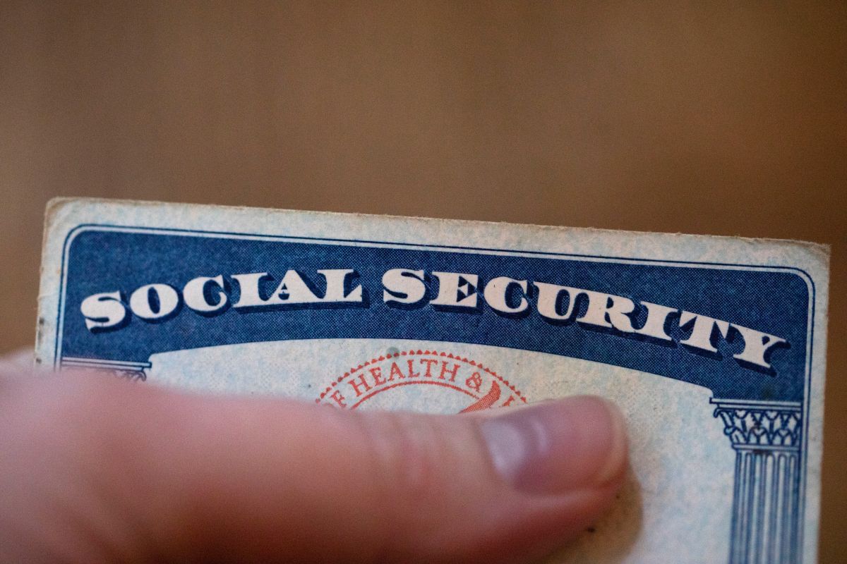 A United States Social Security card, representing retirement benefits